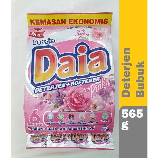 Daia deterjen softener 565 gram