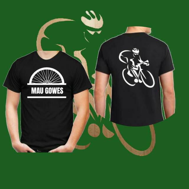 Kaos sepeda goes combed 30s