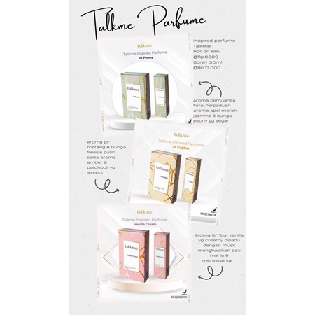 parfum talkme
