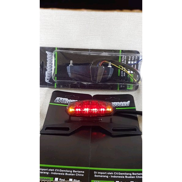 Lampu stop led dan sen led plus breket