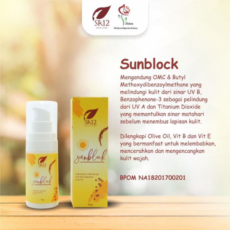 sunblock SR12