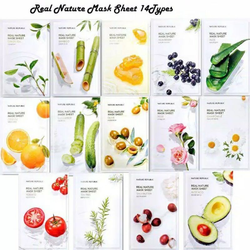 nature republic mask sheet