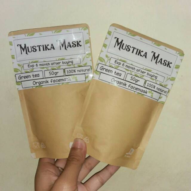 Mustika mask greentea