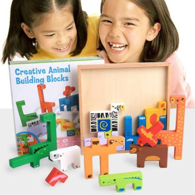 Creative Animal Building Blocks