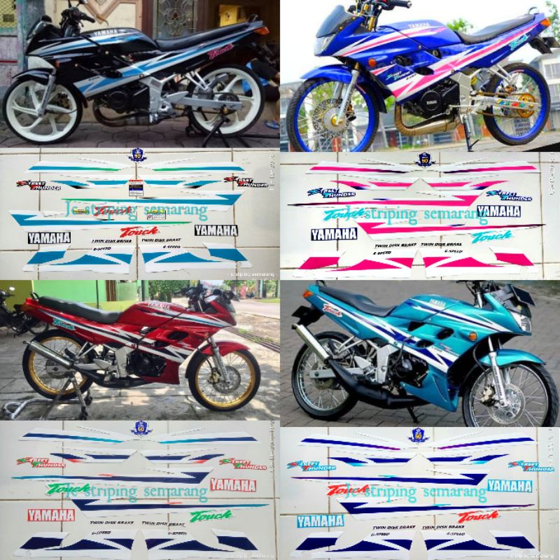 striping yamaha touch 125