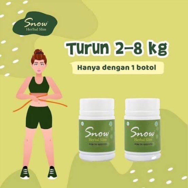 COD PELANGSING SNOW HERBAL SLIM ORIGINAL 100%