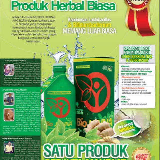 BIOJANNA herbal probiotik super