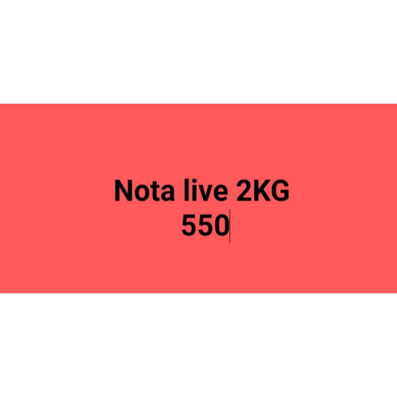 Nota live