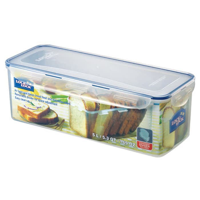 LL534 Lock&Lock Food Container Classics 5L Bread Container HPL849