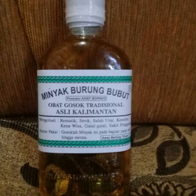 Minyak burung bubut botol besar