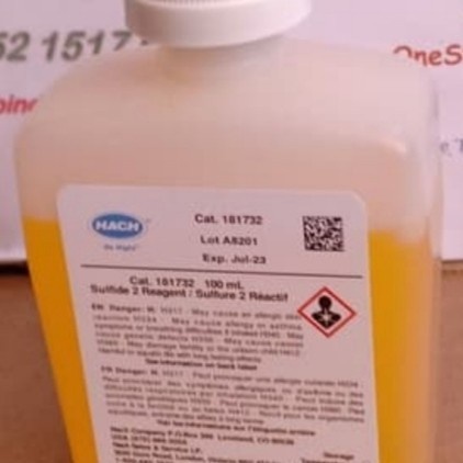 HACH 181732 Sulfide 2 Reagent 100ml MDB