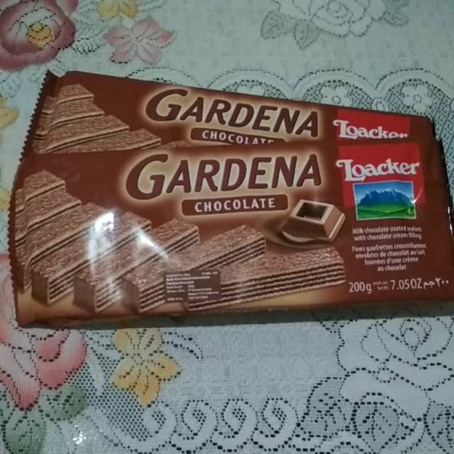 LOACKER GARDENA CHOCOLATE 200GR