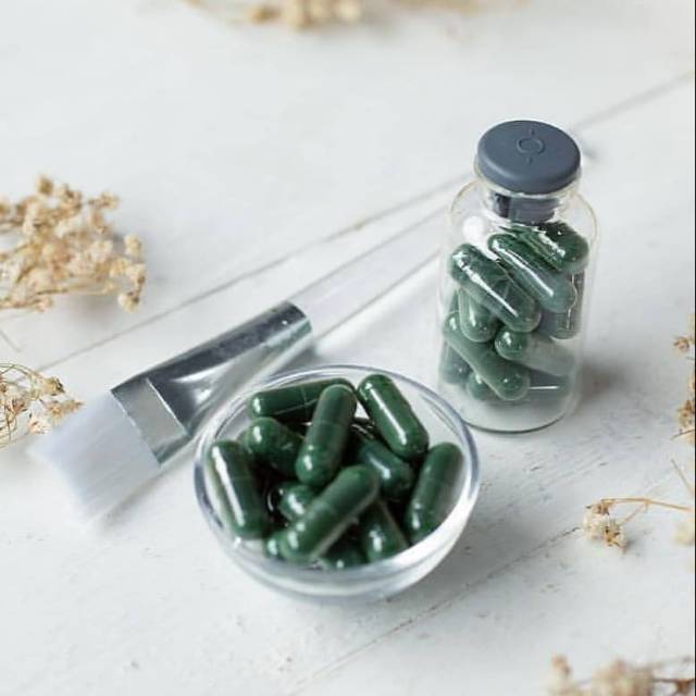 Masker SPIRULINA isi 10 kapsul