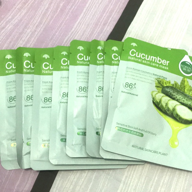 MASKER KOREA (CUCUMBAR)