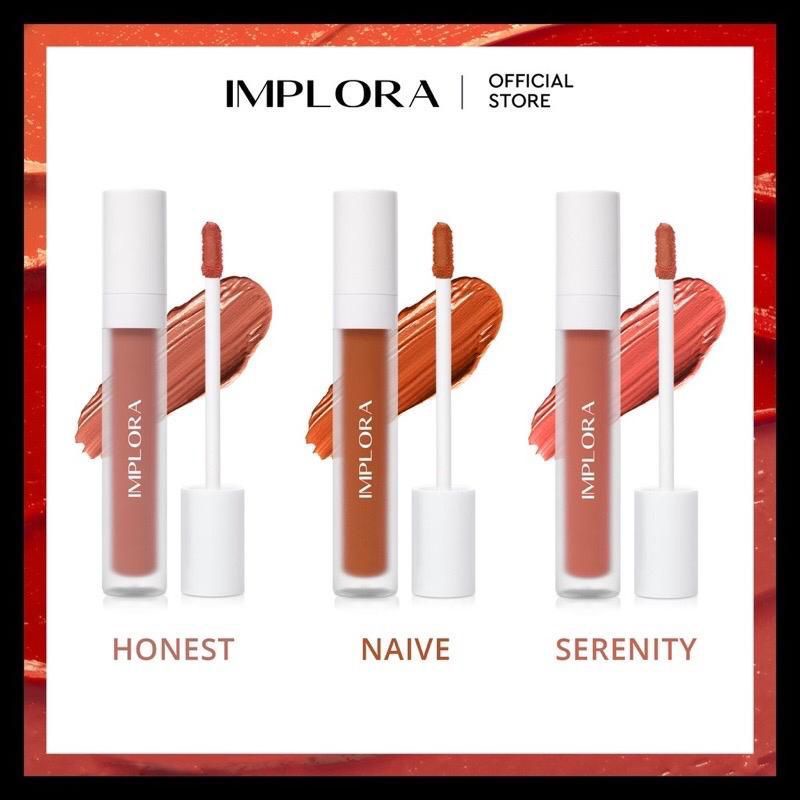 Lip velvet Implora grosir dan ecer