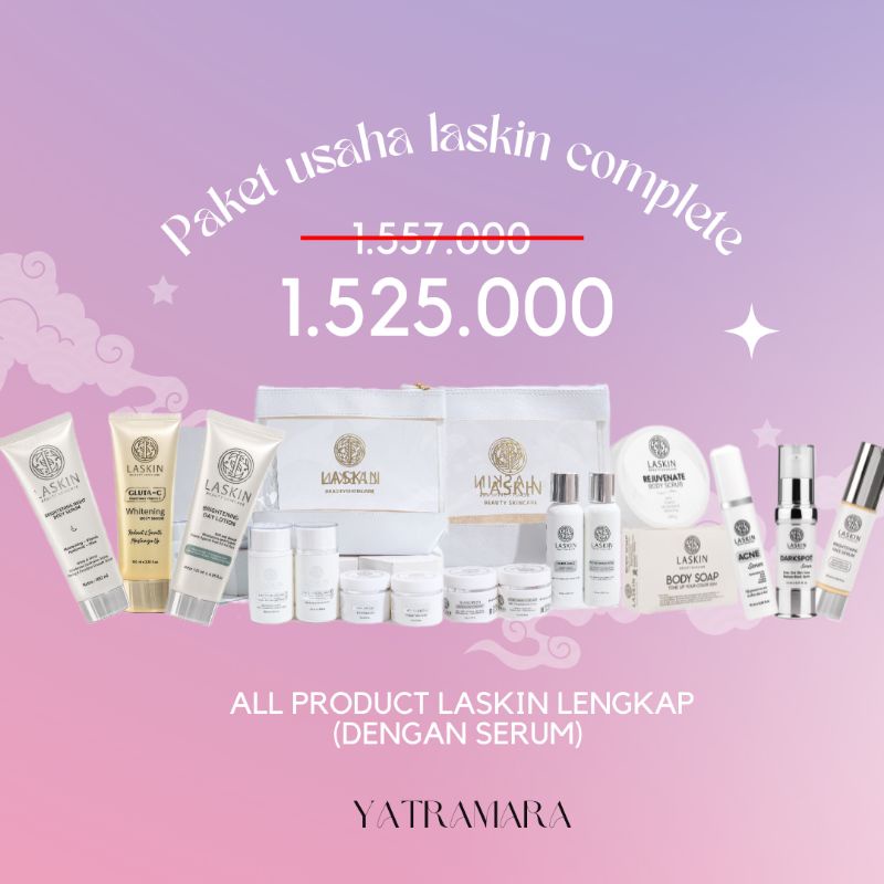 PAKET USAHA LASKIN COMPLETE
