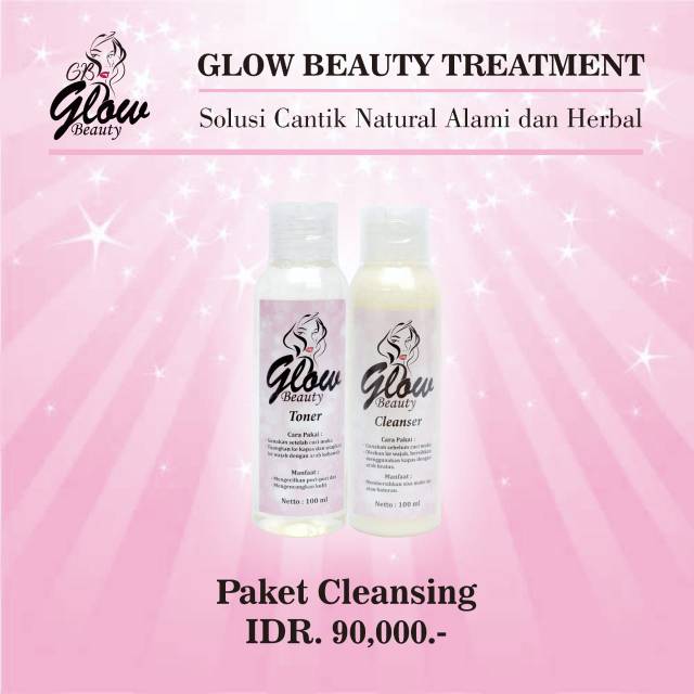 Glow beauty cleanser