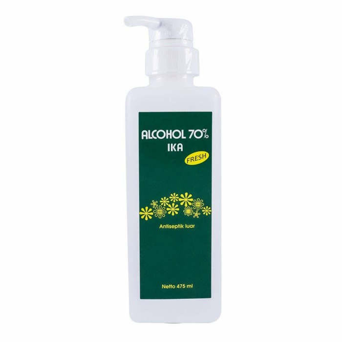 IKA ALKOHOL 70% 500ml (BOTOL)