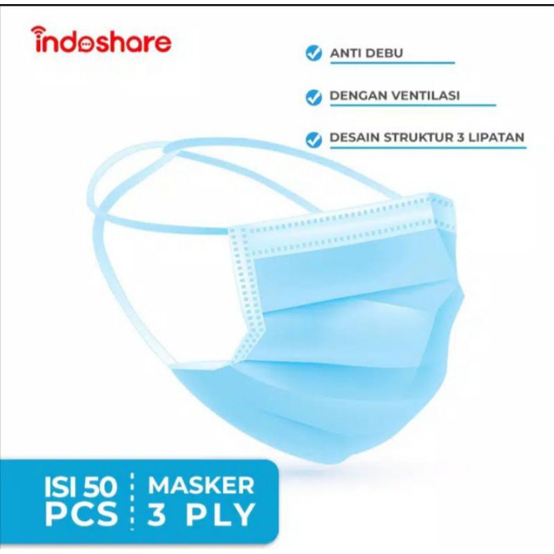 masker 3 Ply