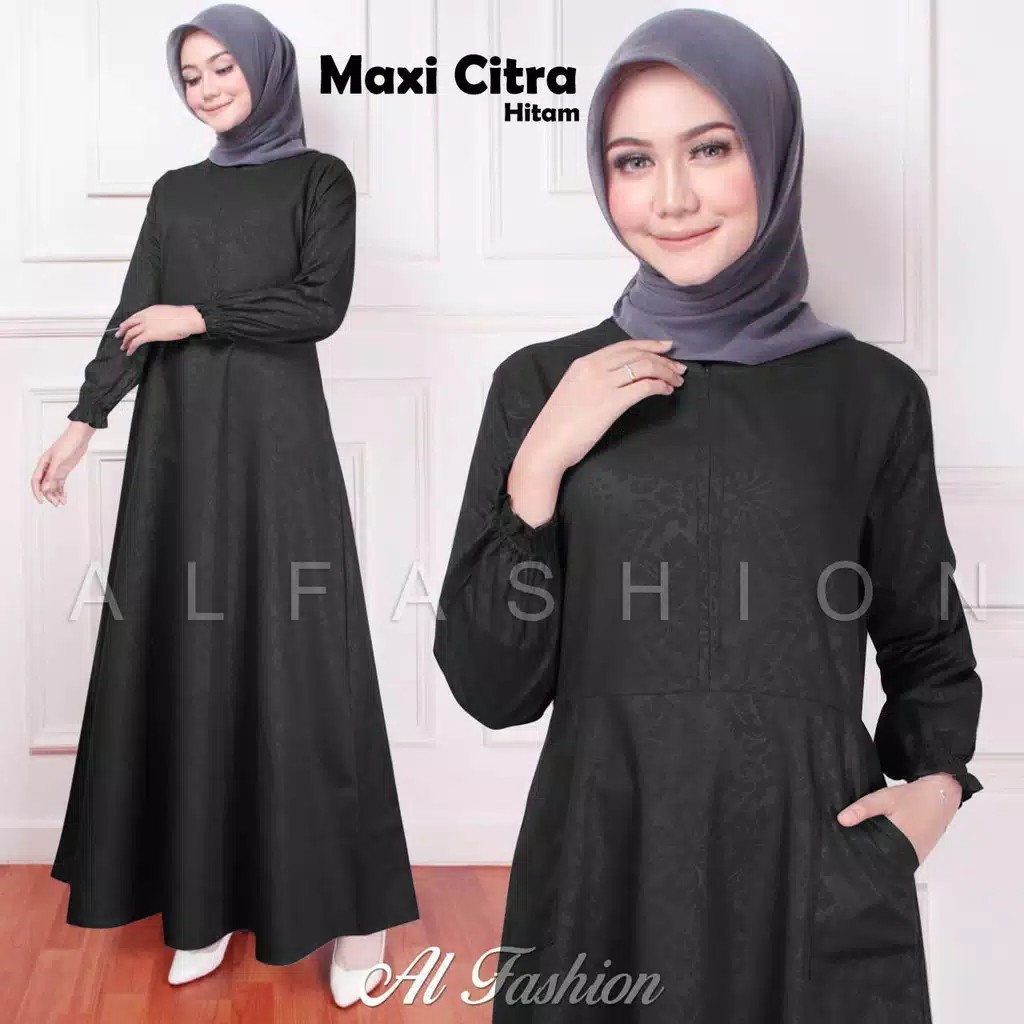 GAMIS POLOS CITRA EMBOS XL