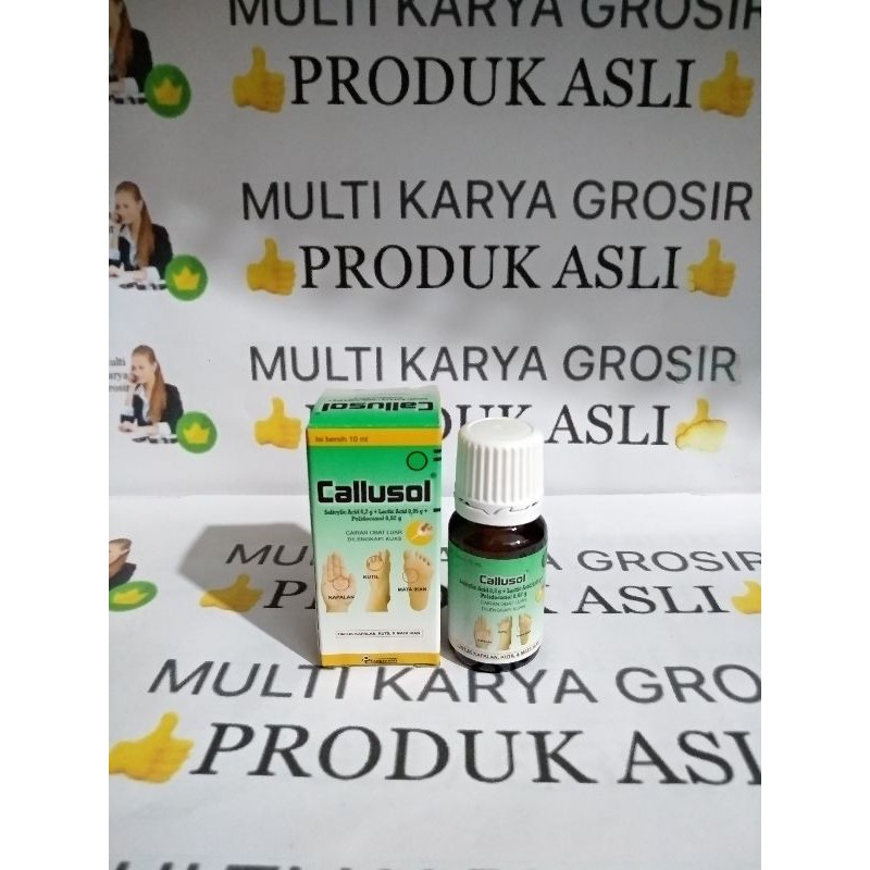 Callusol obat kutil,kapalan,mata ikan Dll
