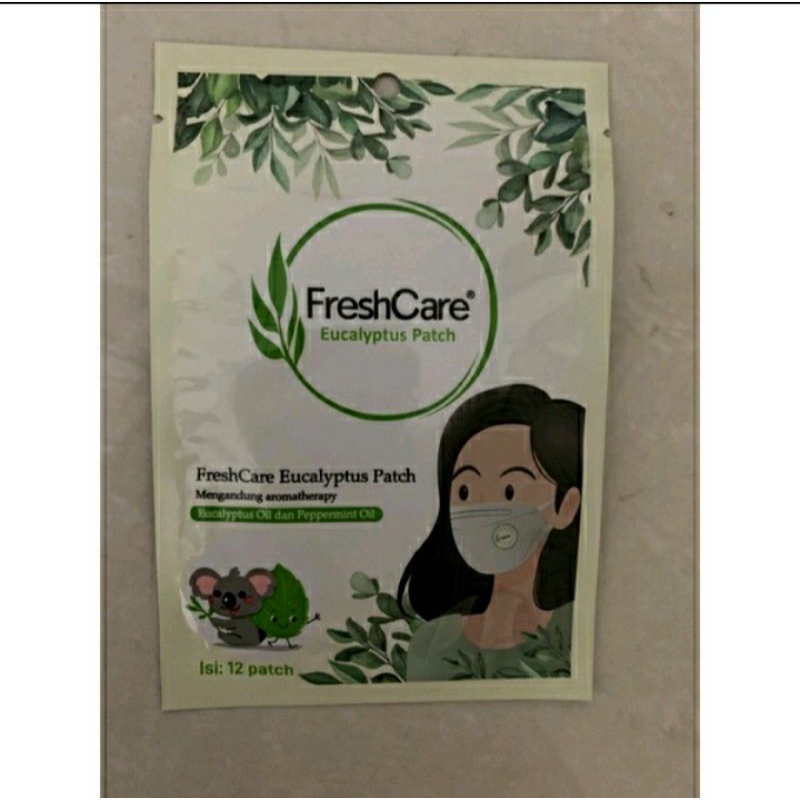 FreshCare Eucalyptus Patch 1 sachet isi 12