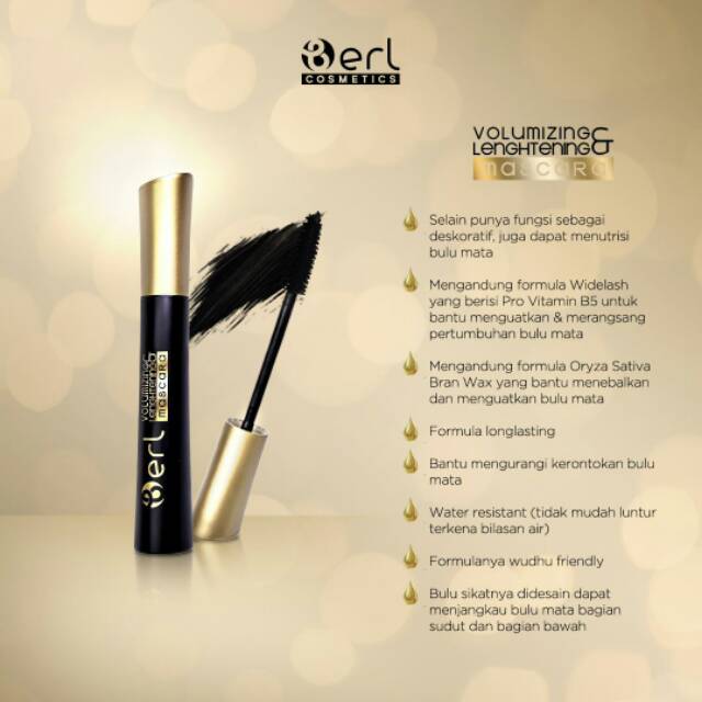 MASKARA B ERL COSMETICS