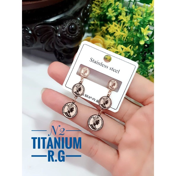 set titanium permata zircon crystal