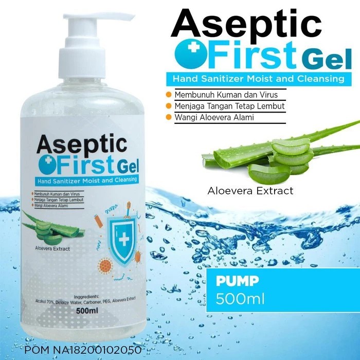 ASEPTIC FIRST GEL 500ML PUMP