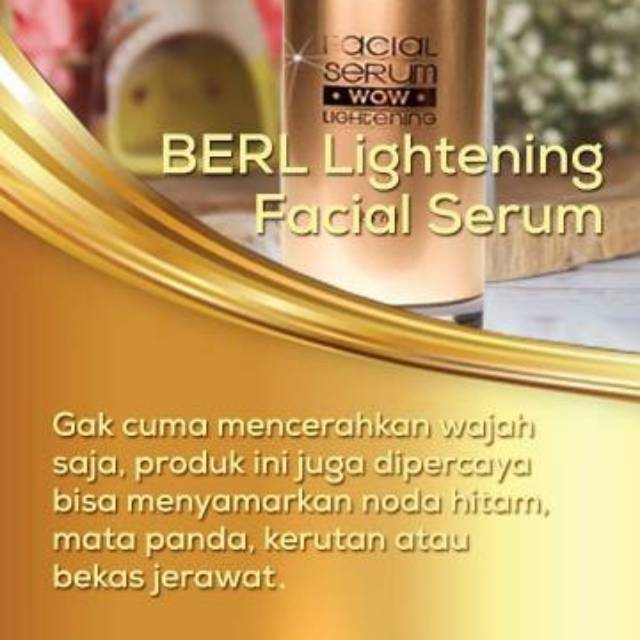Facial serum B erl