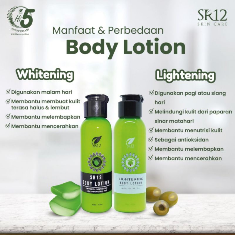 SR12 BODY LOTION LIGHTENING