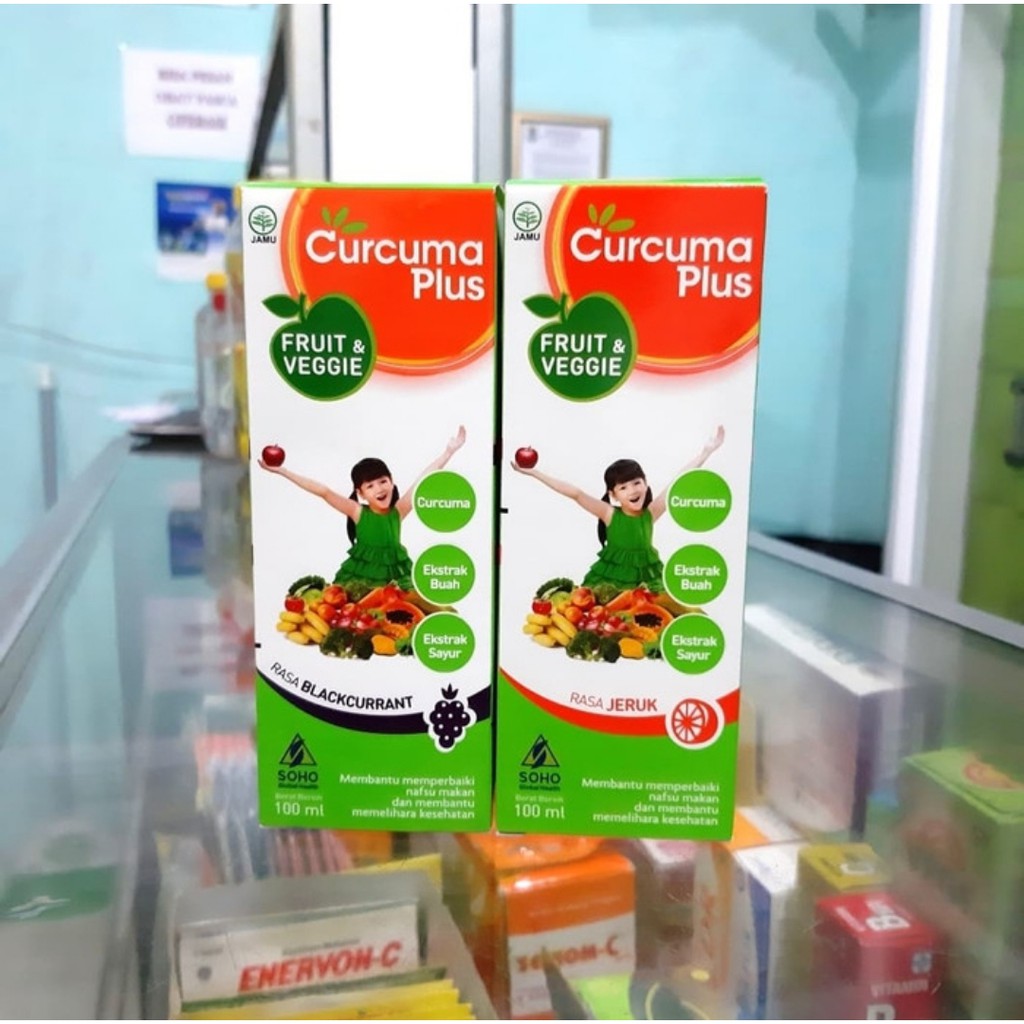 Currcuma Plus Fruit & Veggie 100ml