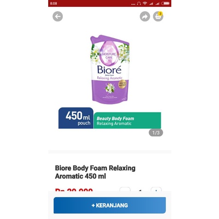 Biore 400ml