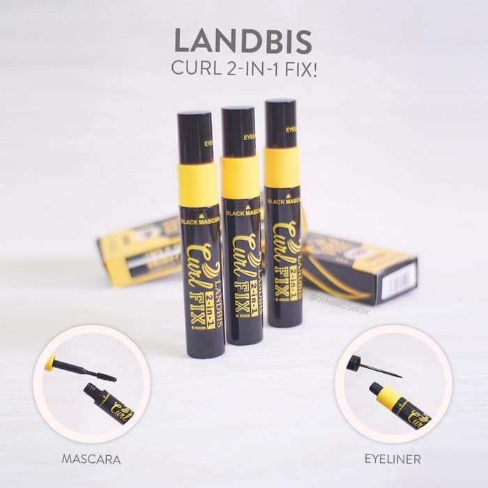 Landbis Curl Mascara 2in1 Fix