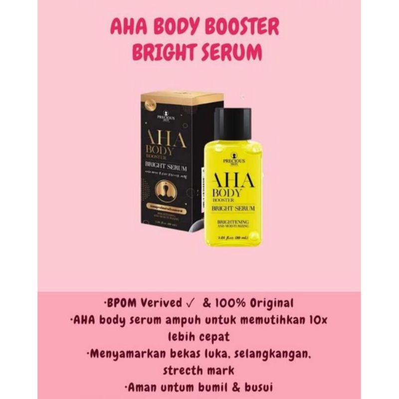 AHA body serum