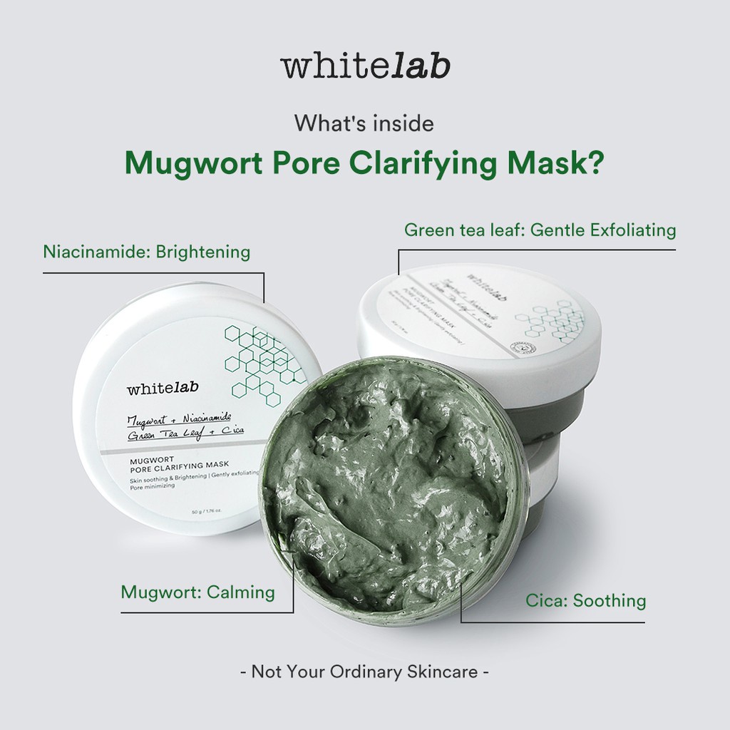 WHITELAB MUGWORT PORE CLARIFYING MASK