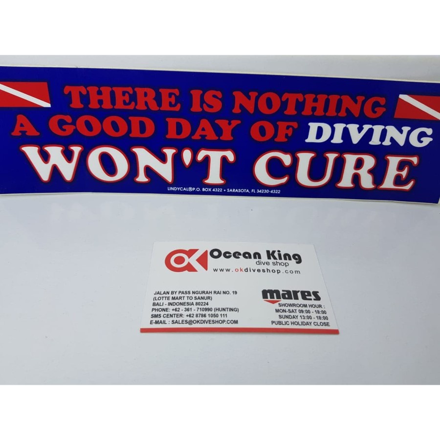 STICKER WON'T CURE (NO. 6)
