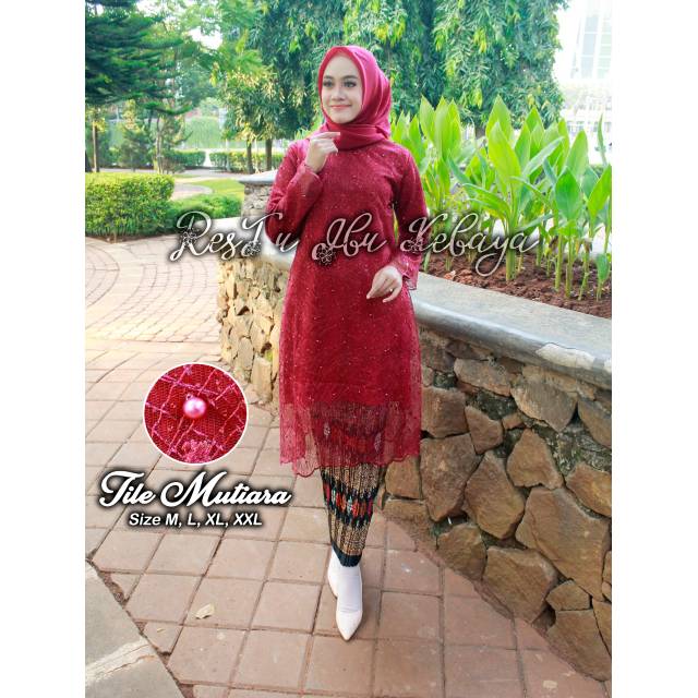 KEBAYA TUNIK MUTIARA