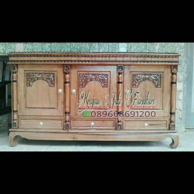 Meja tv bufet majapahit