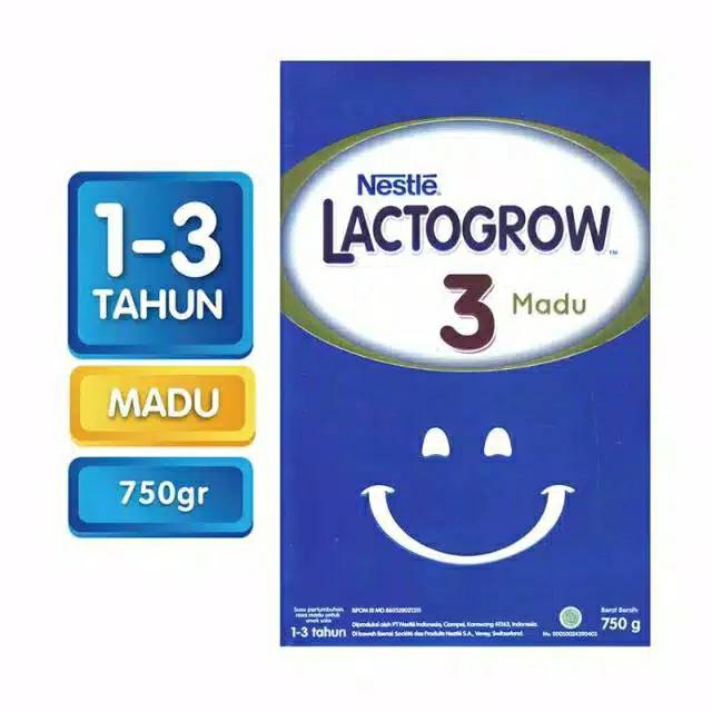 Lactogrow 3 madu 750gr