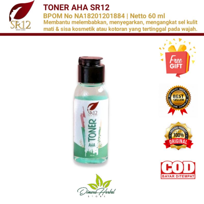 SR12 TONER AHA EKSFOLIASI