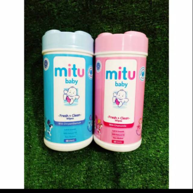 Tisu Basah Wipes Bottle 60 Sheet