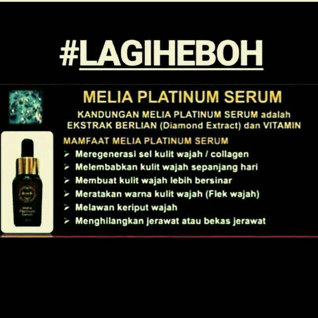 Melia platinum serum