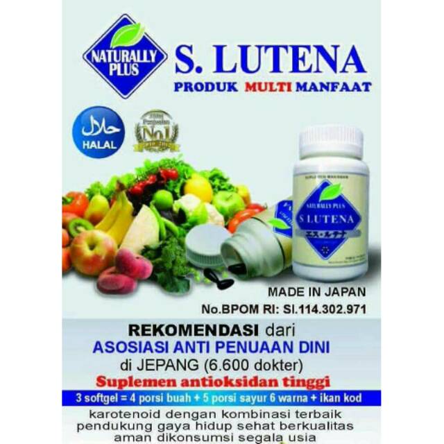 Supplemen Lutena japan