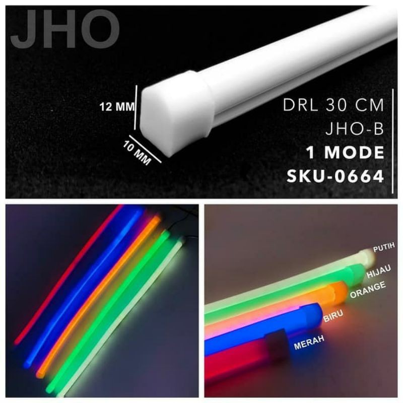 lampu alis diam 30cm