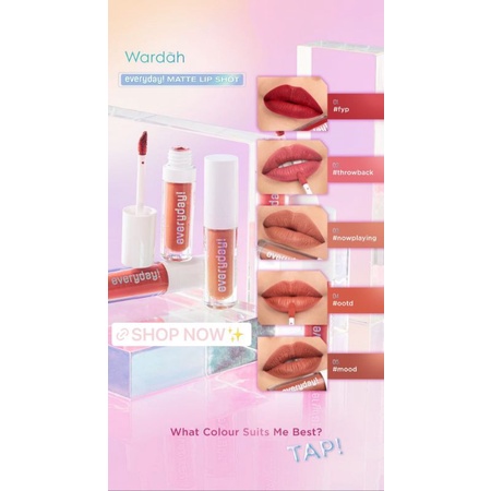 WARDAH EVERYDAY MATTE LIP SHOT
