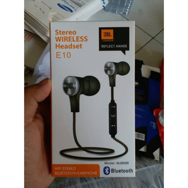 Headset jbl e10 wireless