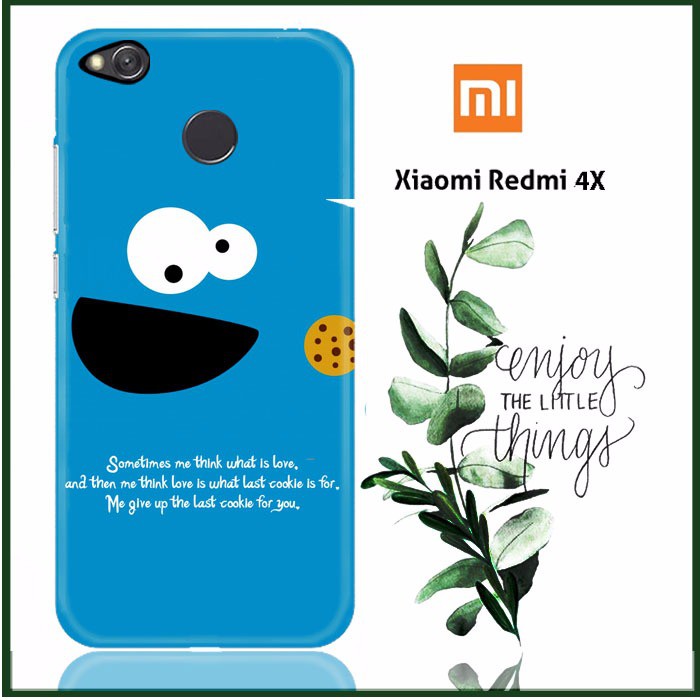 Cookie Monster E0638 Xiaomi Redmi 4X Full Print 3D Case