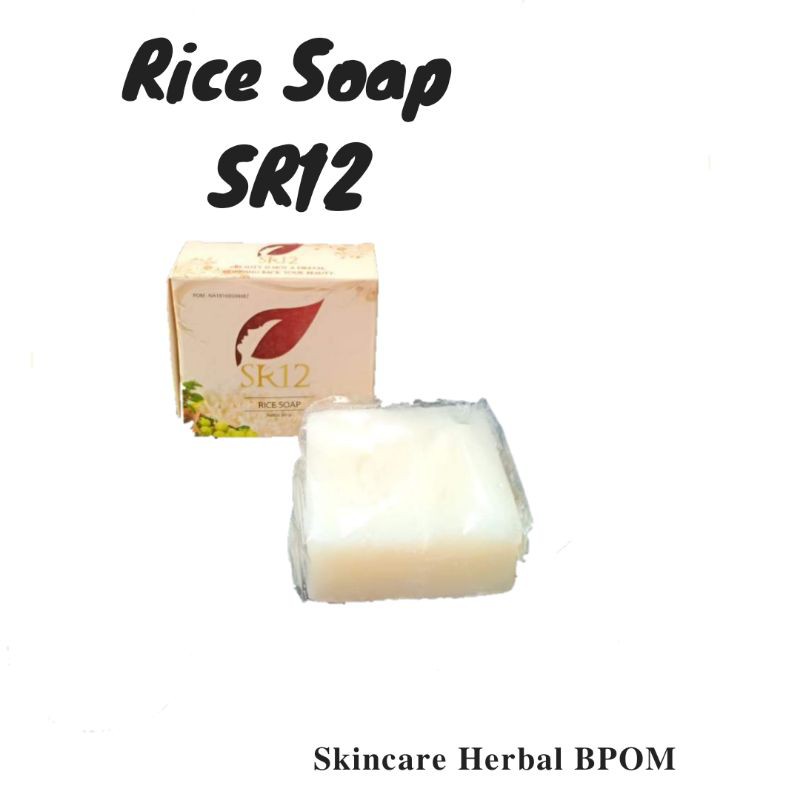 SR12 Rice Soap 60gr