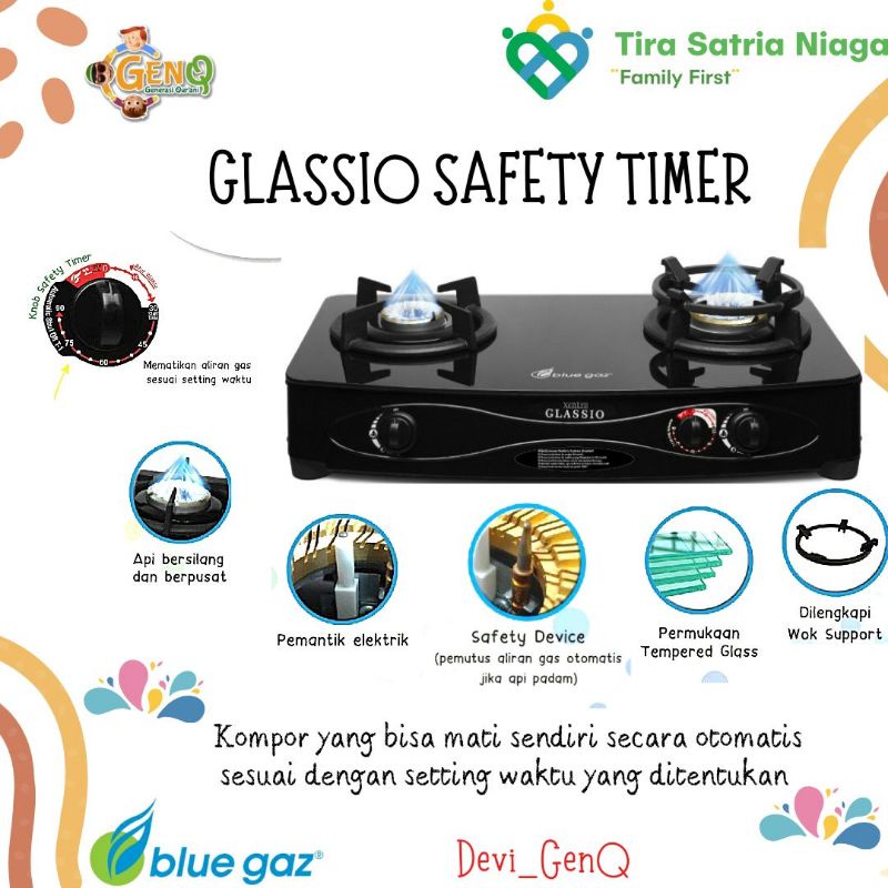 Glassio Safety Timer